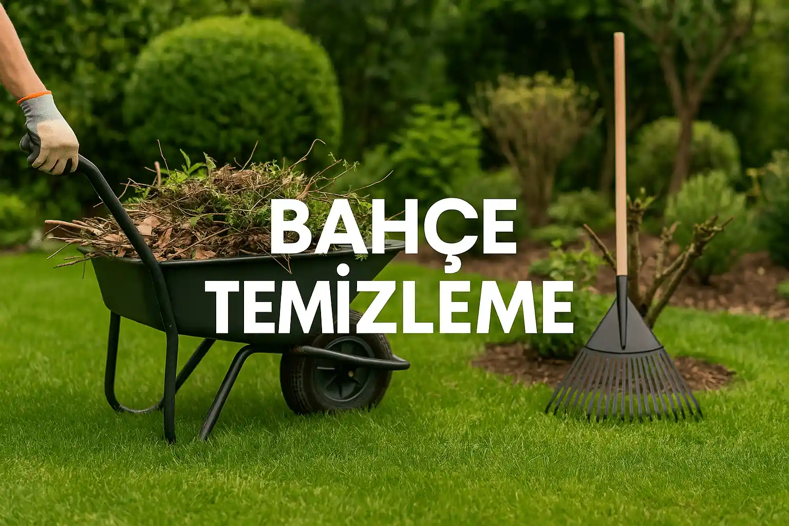 Bahçe ve yabani ot temizliği